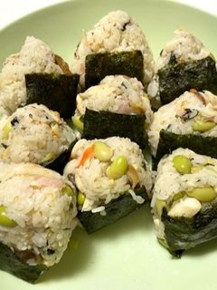 春の鯛めしおにぎり-レシピのメイン写真