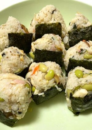 春の鯛めしおにぎり-レシピのメイン写真