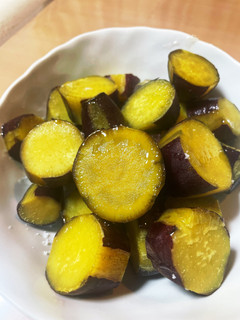 我が家の簡単さつまいも煮-レシピのメイン写真