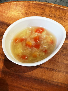 玉ねぎだしのミックス野菜味噌汁 離乳食-レシピのメイン写真
