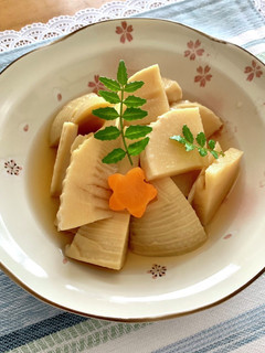 旬の味覚、たけのこの煮付け♪-レシピのメイン写真