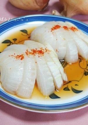 レンジで簡単！ 新玉ねぎのポン酢かけ-レシピのメイン写真