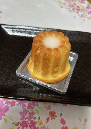 レモンケーキ風シフォン~カヌレ型米粉使用-レシピのメイン写真