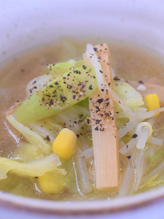 野菜たっぷりみそラーメン風スープ-レシピのメイン写真
