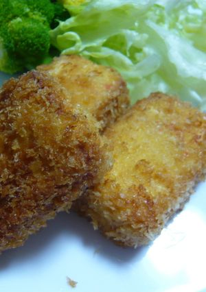 ヘルシー!高野豆腐のフライ!-レシピのメイン写真
