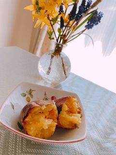 #ねっとり美味しい #超簡単焼き芋 -レシピのメイン写真