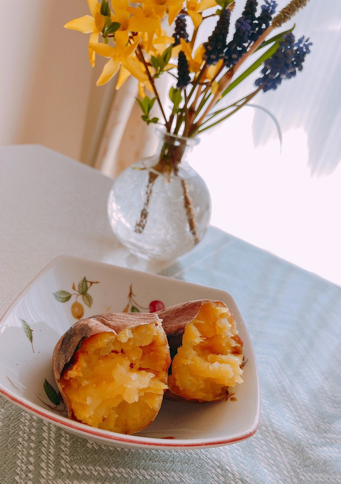 #ねっとり美味しい　#超簡単焼き芋　-レシピのメイン写真