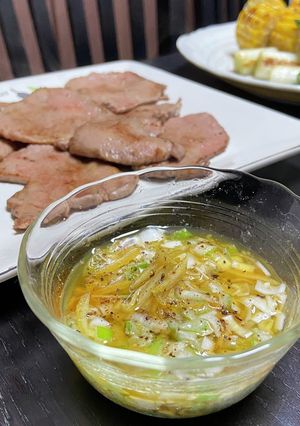 簡単★レモン塩麹で焼肉★牛タンの塩ダレ-レシピのメイン写真