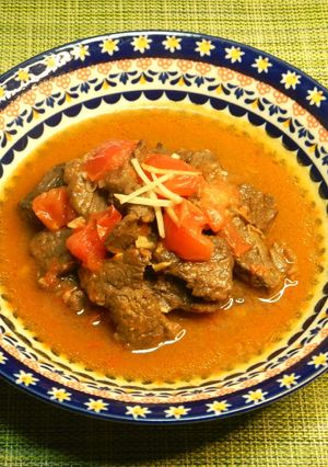 牛肉とトマトの炒め煮・ワンパンさっぱり-レシピのメイン写真