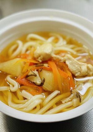 鶏むね肉ほろほろ野菜和風スープ(麺つゆ)-レシピのメイン写真