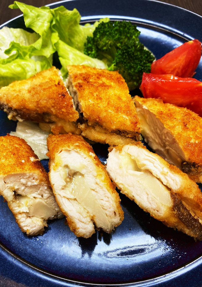 鶏ささみと椎茸の揚げ焼き-レシピのメイン写真