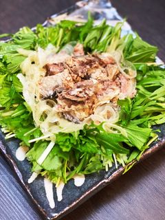 我が家の定番!サバ缶サラダ-レシピのメイン写真