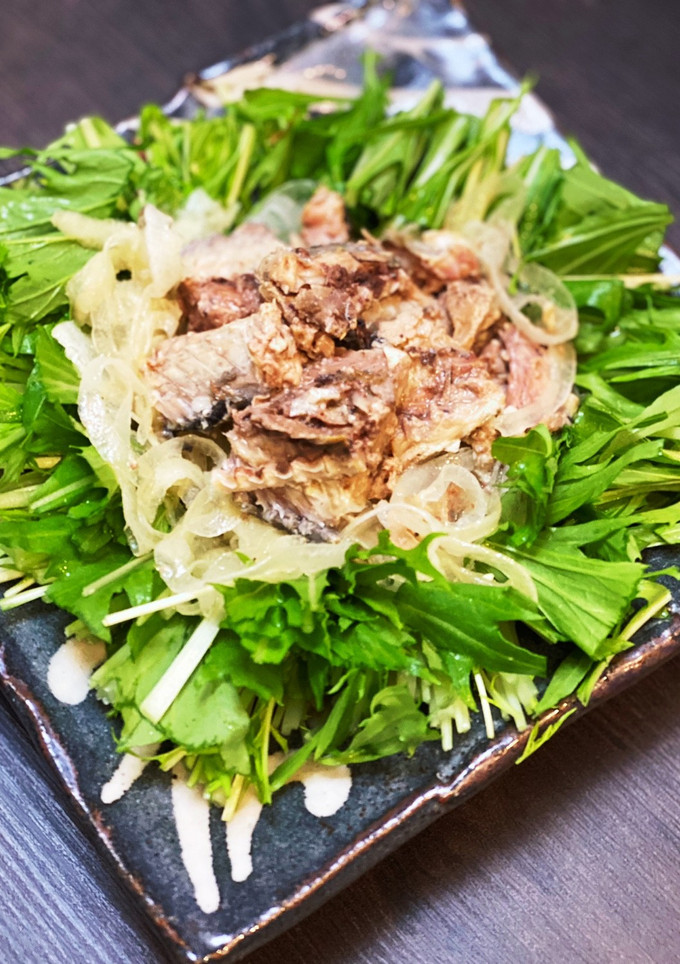 我が家の定番！サバ缶サラダ-レシピのメイン写真