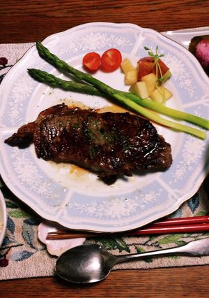 御祝いにも！ステーキの付け合わせ-レシピのメイン写真