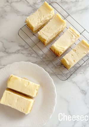 簡単濃厚ベイクドチーズケーキ-レシピのメイン写真