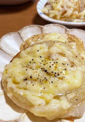 新玉ねぎステーキのチーズのせ-レシピのメイン写真