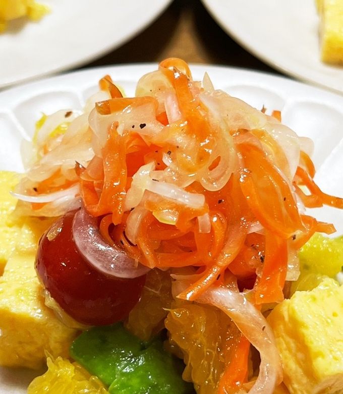 絶品！！新玉ねぎとにんじんのマリネ！！ by ひなの☆クック