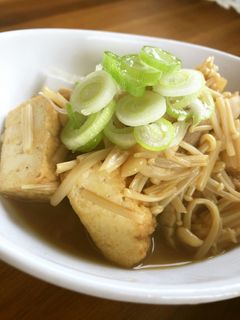 厚揚げとえのきのさっと煮-レシピのメイン写真