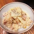 ストウブで炊く豚バラタケノコご飯