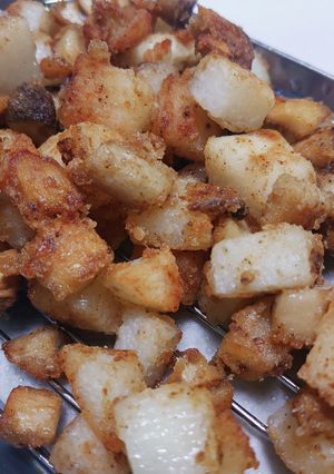 長芋とエリンギを米粉で揚げ焼き-レシピのメイン写真