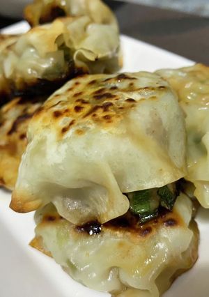 ニラ饅頭-レシピのメイン写真