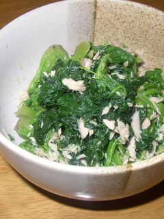 ほうれん草とツナの和え物-レシピのメイン写真