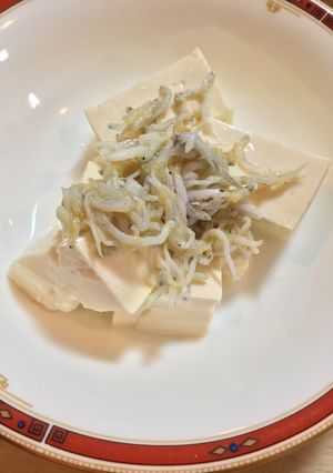 しらす＆からし酢味噌で、豆腐-レシピのメイン写真