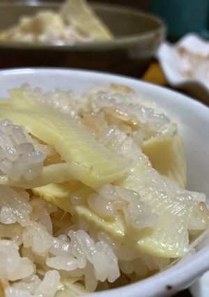 玉ねぎ麹で筍ごはん-レシピのメイン写真