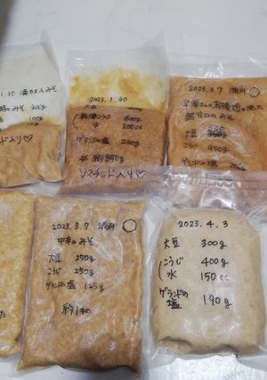 圧力鍋と保存パックで簡単お味噌作り-レシピのメイン写真