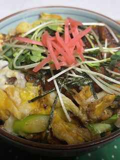 かつ丼風ちらし寿司-レシピのメイン写真