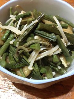 春だからワラビの煮物-レシピのメイン写真