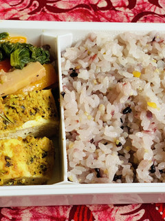 鶏胸肉と春野菜の塩麹炒め弁当-レシピのメイン写真