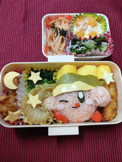 ソードカービィ弁当☆カービィキャラ弁-レシピのメイン写真