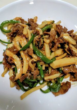 筍~♪青椒肉絲~♡-レシピのメイン写真