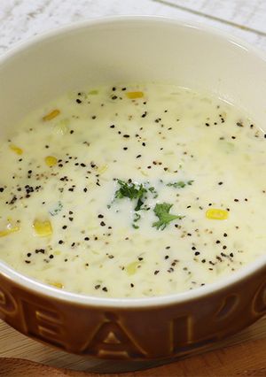 春キャベツの＊コーンクリームスープ-レシピのメイン写真