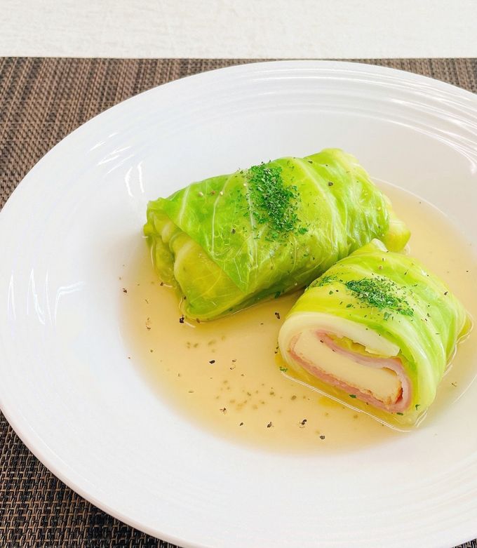 絹厚揚げのロールキャベツ風 by 相模屋 【クックパッド】 簡単おいしい