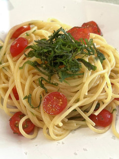 トマトと大葉の冷製パスタ-レシピのメイン写真