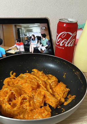 ワンパン辛い春雨(タンミョン)パスタ-レシピのメイン写真