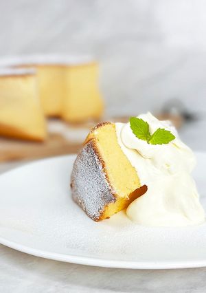 バイタミックスで簡単シフォンケーキ-レシピのメイン写真