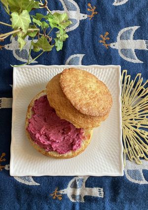 簡単おいしい☆ハスカップバタークリーム-レシピのメイン写真