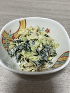 キャベツとわかめのマヨぽん和え-レシピのメイン写真