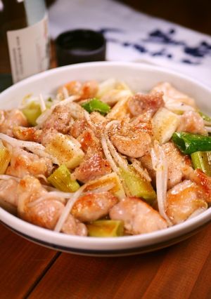 鶏もも肉のねぎ塩炒め☆3倍おいしくなる技-レシピのメイン写真