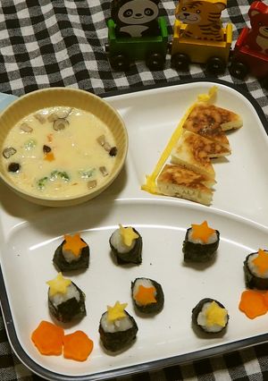 【離乳食後期】初節句プレート♪-レシピのメイン写真