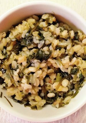 ニラと切り昆布の 中華風 炊き込みご飯✿-レシピのメイン写真