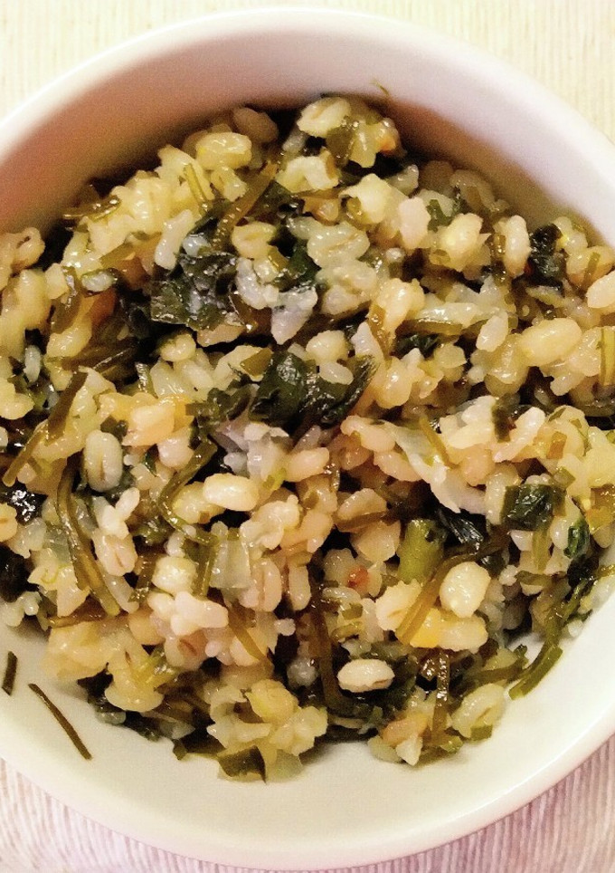 ニラと切り昆布の 中華風 炊き込みご飯✿-レシピのメイン写真