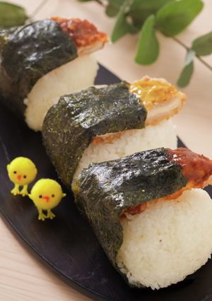 大きな大きな竜田おにぎり-レシピのメイン写真