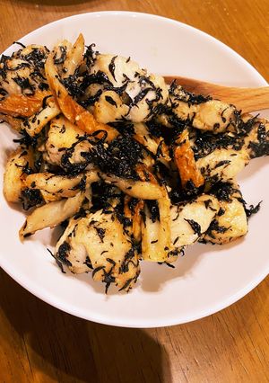 鶏肉のひじき炒め-レシピのメイン写真