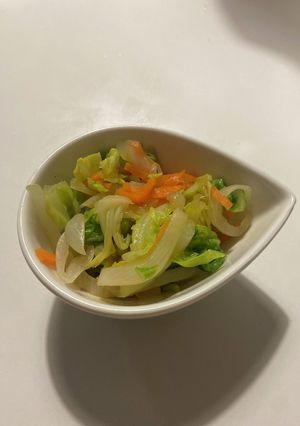 春キャベツと新玉ねぎの和え物-レシピのメイン写真