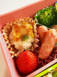 お弁当に彩りを はんぺんチーズ焼き-レシピのメイン写真