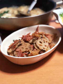 レンコンとベーコンいため-レシピのメイン写真
